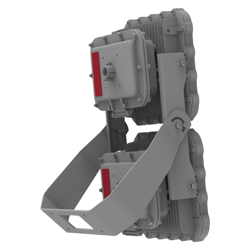 TITAN Series - Modular LED Explosion Proof Flood Light - C1D2/C2D1 - detailed view 2 showing explosion proof construction for C2D1, C1D2 applications