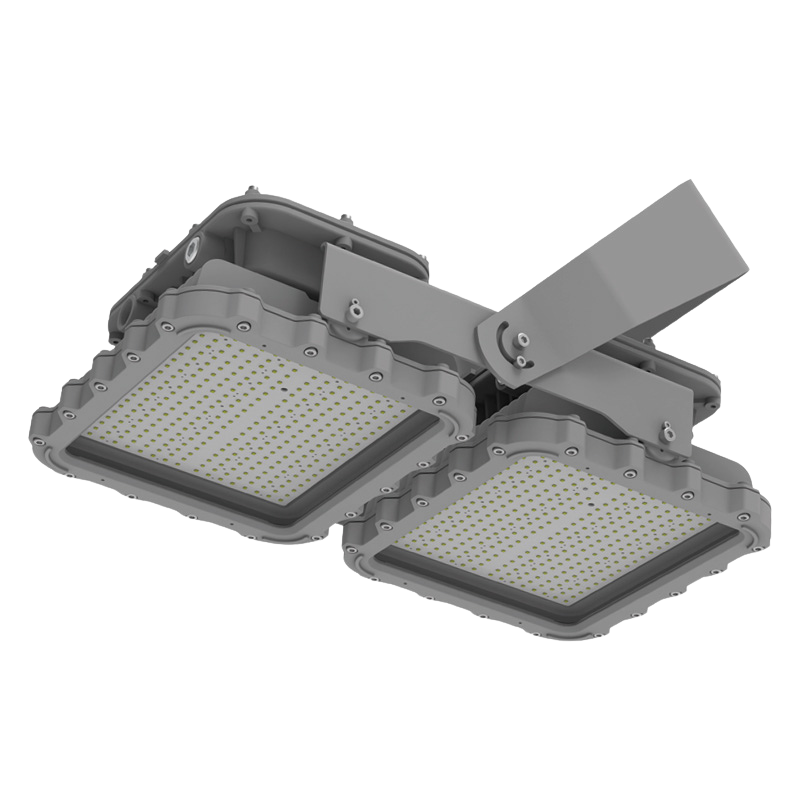 TITAN Series - Modular LED Explosion Proof Flood Light - C1D2/C2D1 - detailed view 3 showing explosion proof construction for C2D1, C1D2 applications