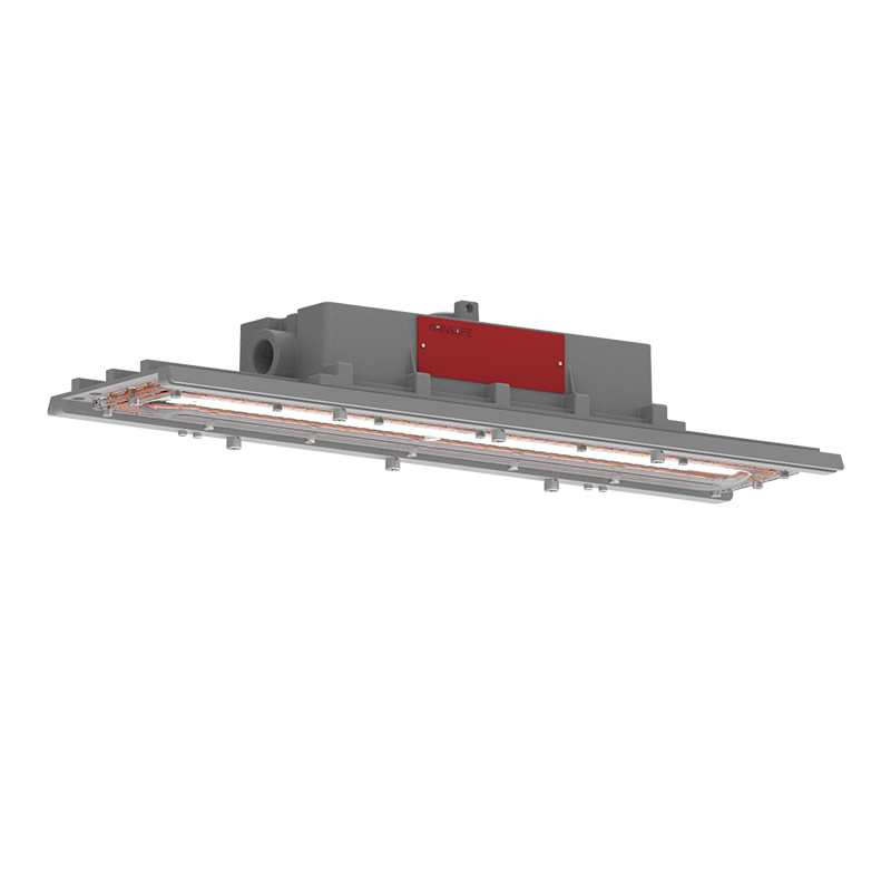 VECTOR Series - LED Hazardous Location Linear Light - C1D2/C2D1 - detailed view 2 showing explosion proof construction for C2D1, C1D2 applications
