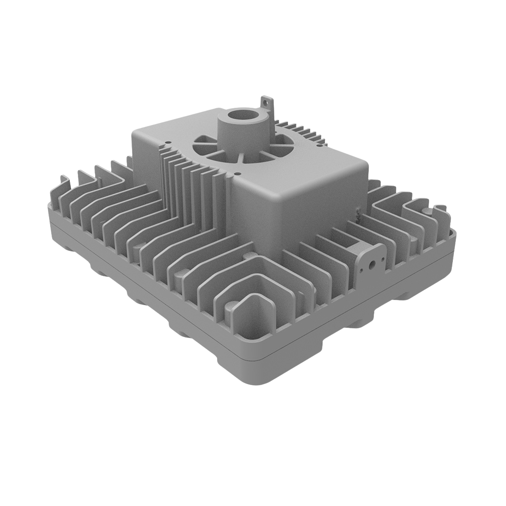 RADIANT Series - LED Explosion Proof Low Bay & Area Light - C1D1 - detailed view 3 showing explosion proof construction for C1D1, C2D1 applications