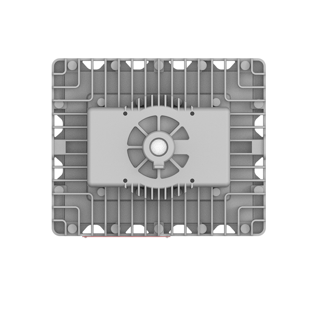RADIANT Series - LED Explosion Proof Low Bay & Area Light - C1D1 - detailed view 5 showing explosion proof construction for C1D1, C2D1 applications