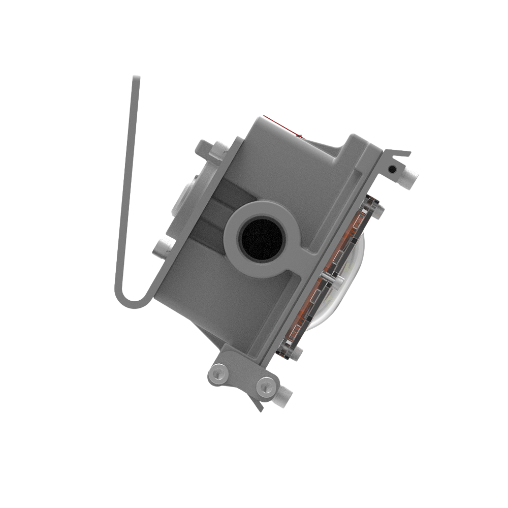 GUARDIAN Series - LED Hazardous Location Wall-Pack Light - C1D2/C2D1 - Industrial Explosion Proof Lighting GUARDIAN Series - LED Hazardous Location Wall-Pack Light - C1D2/C2D1 - detailed view 3 showing explosion proof construction for C2D1, C1D2 applications